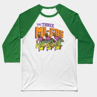 The Three Mi-gos Baseball T-Shirt